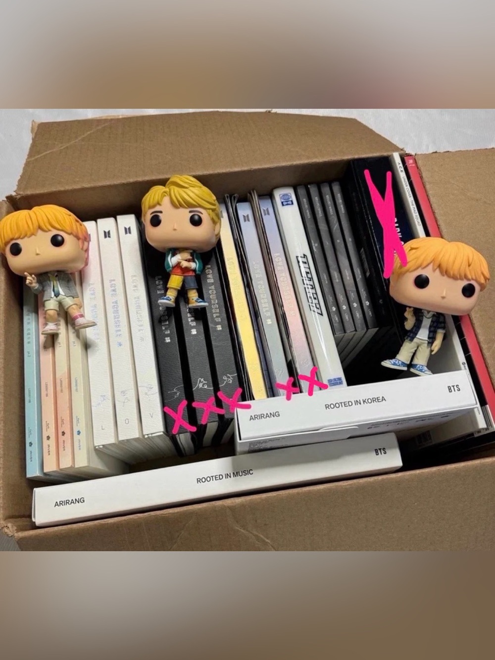 BTS 14 albums - Arirang, LY her / answer / wings / ITMFL + 3 others Kpop